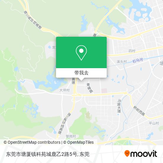 东莞市塘厦镇科苑城鹿乙2路5号地图