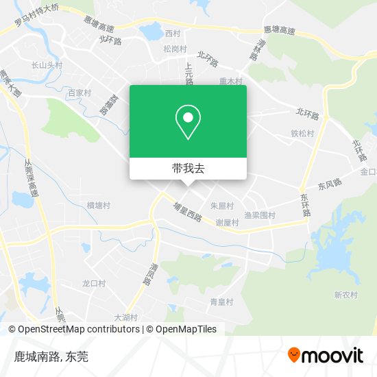 鹿城南路地图