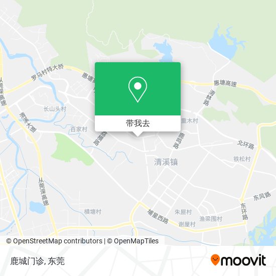 鹿城门诊地图