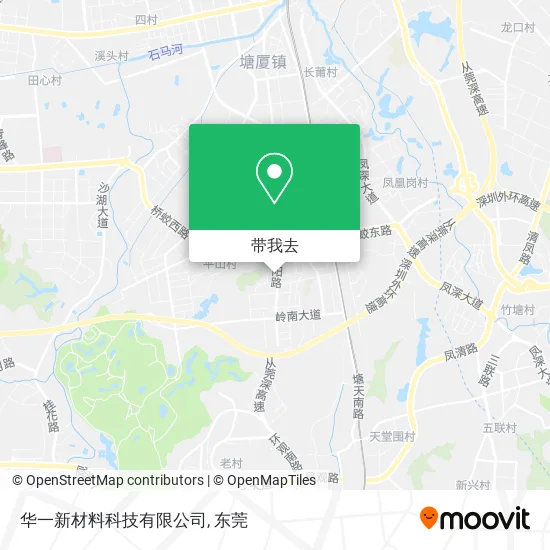 华一新材料科技有限公司地图