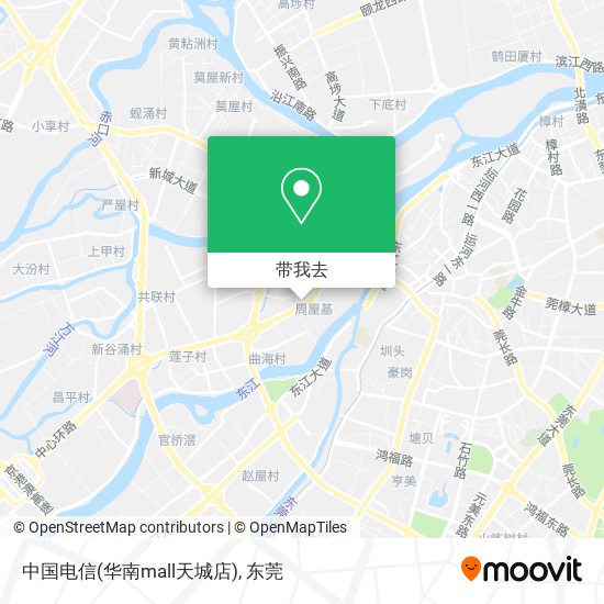 中国电信(华南mall天城店)地图