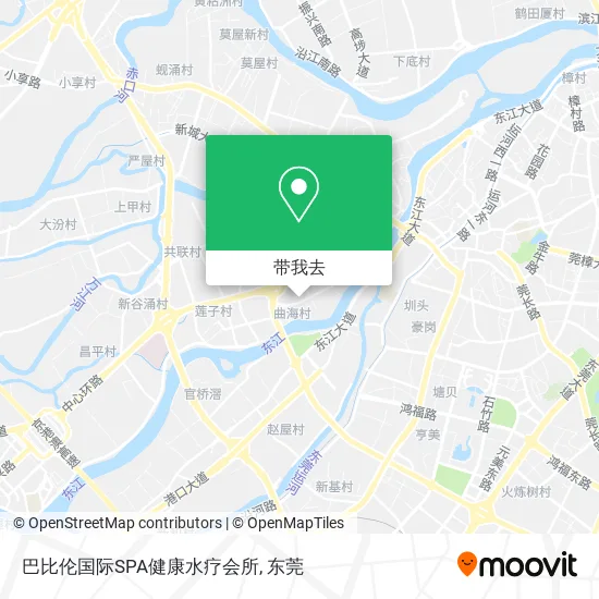 巴比伦国际SPA健康水疗会所地图