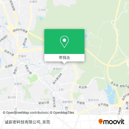 诚薪密科技有限公司地图