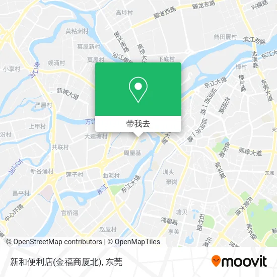 新和便利店(金福商厦北)地图