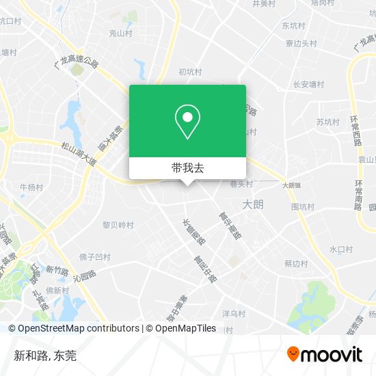 新和路地图