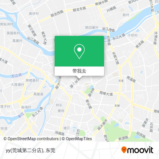 yy(莞城第二分店)地图