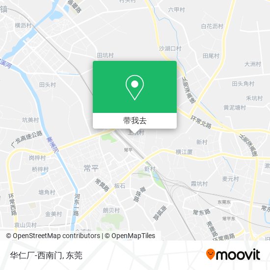 华仁厂-西南门地图
