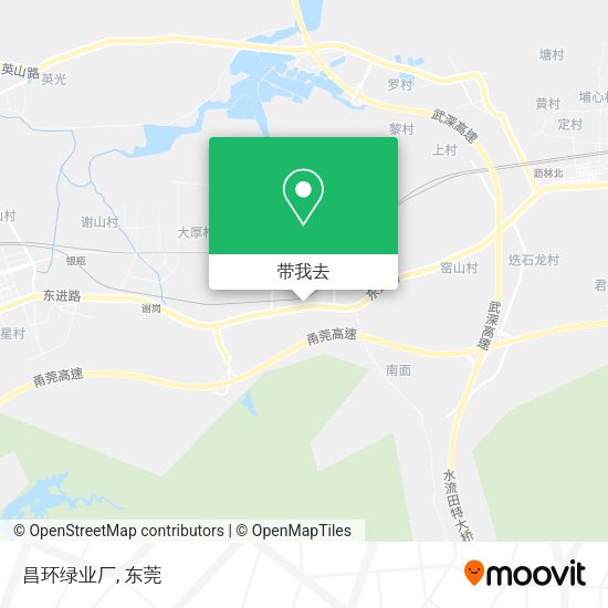 昌环绿业厂地图