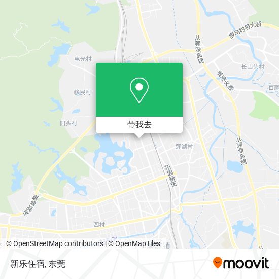 新乐住宿地图