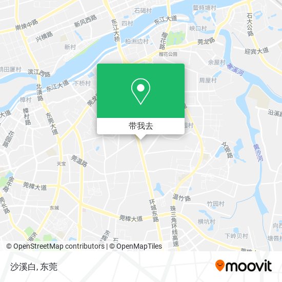 沙溪白地图