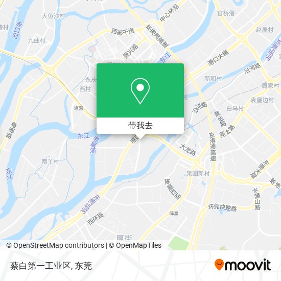 蔡白第一工业区地图