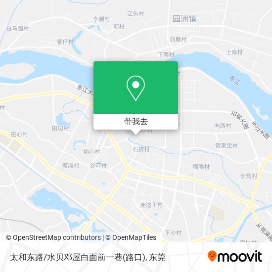 太和东路/水贝邓屋白面前一巷(路口)地图