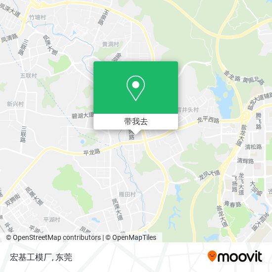 宏基工模厂地图