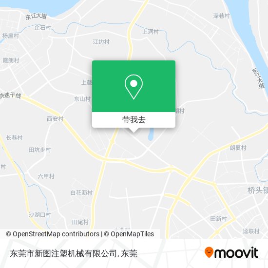 东莞市新图注塑机械有限公司地图