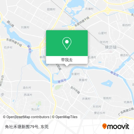角社禾塘新围79号地图