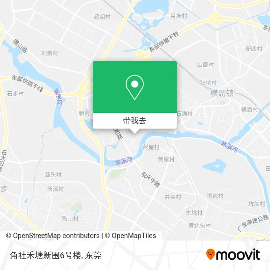 角社禾塘新围6号楼地图