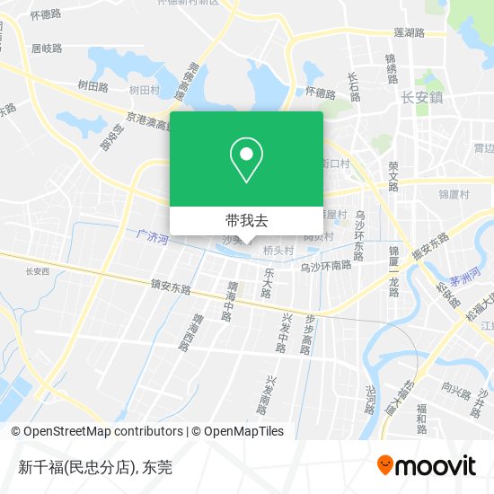 新千福(民忠分店)地图