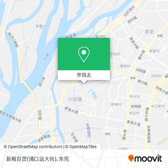 新顺百货(涌口远大街)地图
