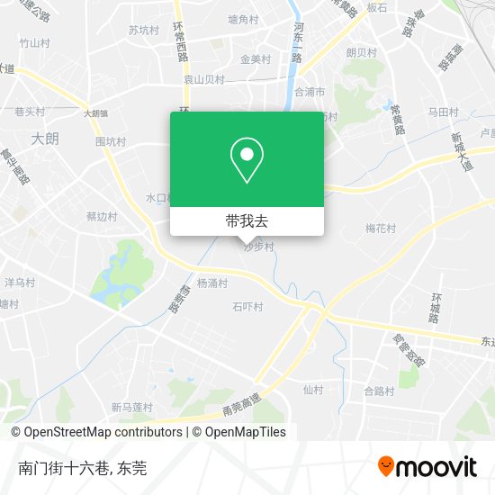 南门街十六巷地图