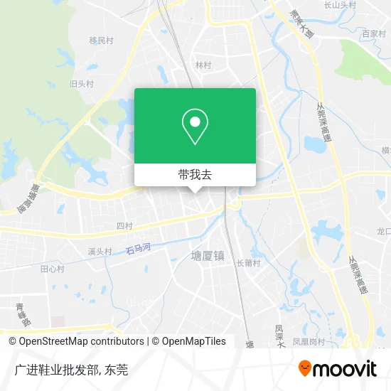 广进鞋业批发部地图