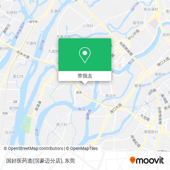 国好医药道(滘豪迈分店)地图