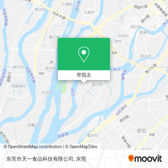 东莞市天一食品科技有限公司地图