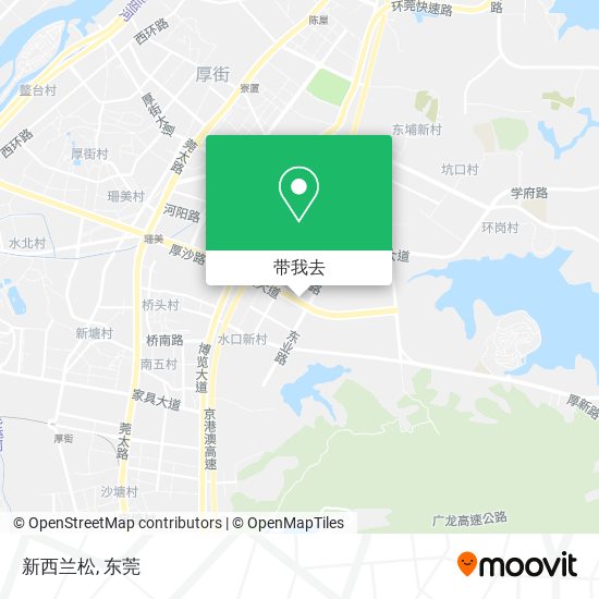 新西兰松地图