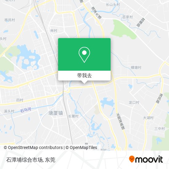 石潭埔综合市场地图