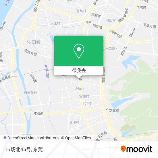 市场北45号地图
