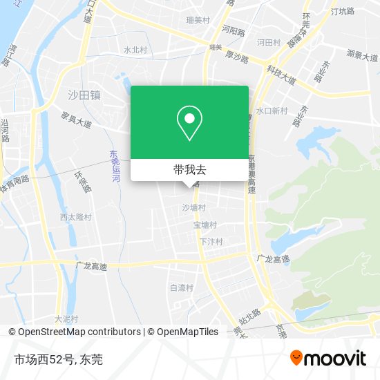 市场西52号地图