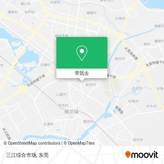 三江综合市场地图