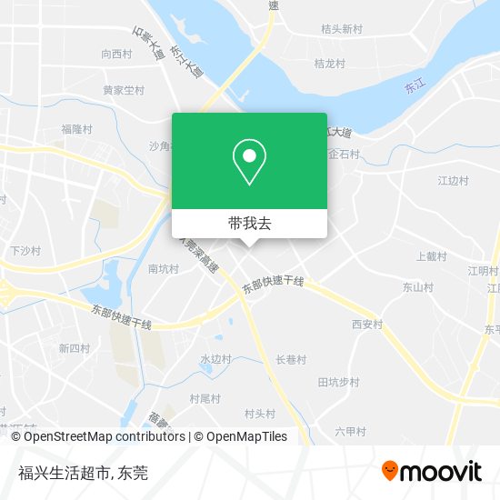 福兴生活超市地图