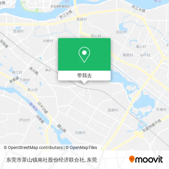 东莞市茶山镇南社股份经济联合社地图
