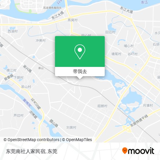 东莞南社人家民宿地图