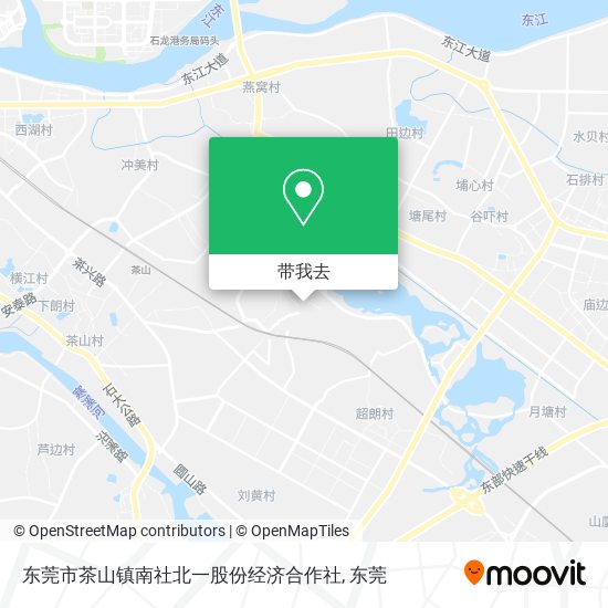 东莞市茶山镇南社北一股份经济合作社地图