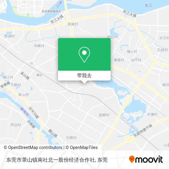 东莞市茶山镇南社北一股份经济合作社地图