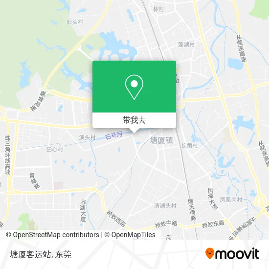 塘厦客运站地图