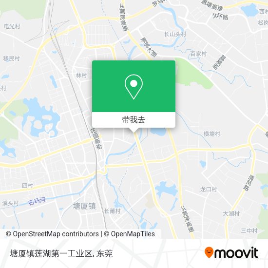 塘厦镇莲湖第一工业区地图