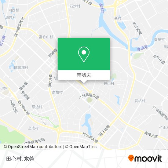田心村地图