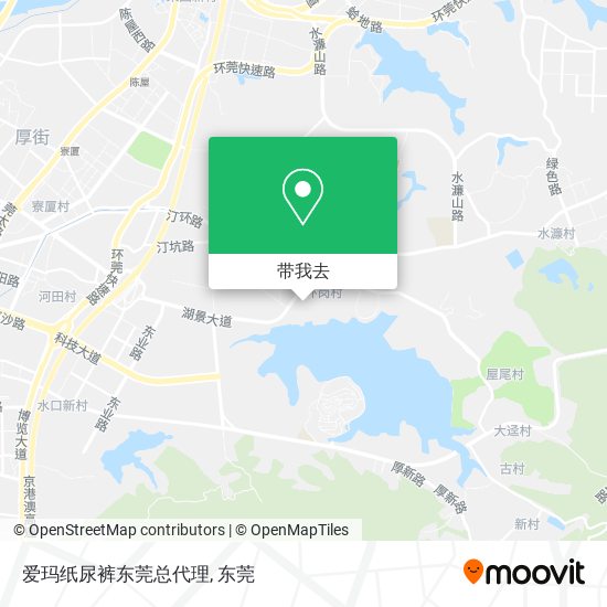 爱玛纸尿裤东莞总代理地图