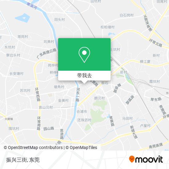 振兴三街地图
