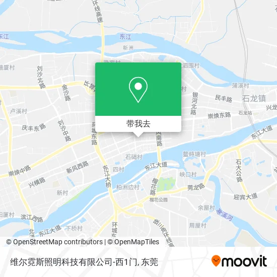 维尔霓斯照明科技有限公司-西1门地图