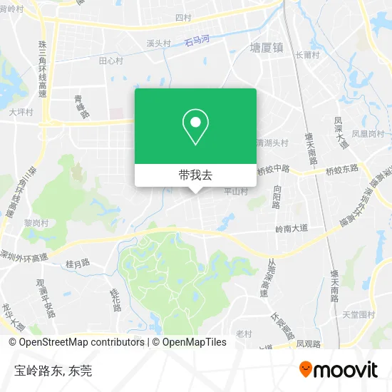 宝岭路东地图