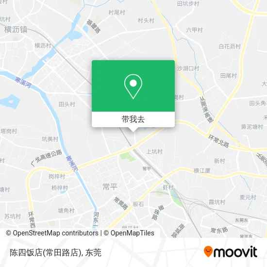 陈四饭店(常田路店)地图
