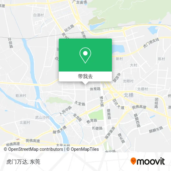 虎门万达地图