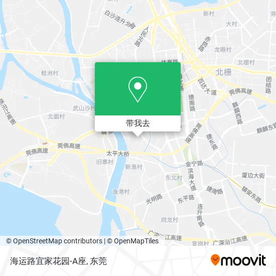 海运路宜家花园-A座地图