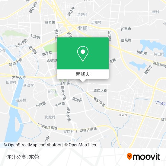 连升公寓地图