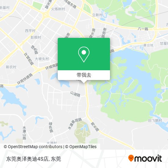 东莞奥泽奥迪4S店地图