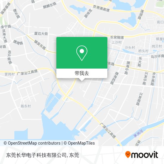 东莞长华电子科技有限公司地图