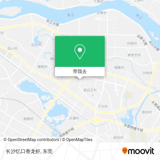 长沙忆口香龙虾地图